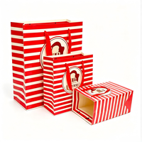 Sacs en papier jetables pour cosmétiques, cadeaux et shopping, vente en gros, sacs en papier d'emballage de luxe personnalisés imprimés pour bijoux et artisanat