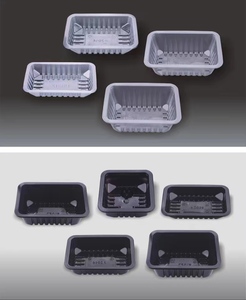 Cajas y Bandejas de Plástico PP Transparente/Negro de Grado Alimenticio Guanye para Envasado de Alimentos y Bebidas en Cajas de Cartón - Product Image 5