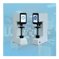 ASTM E10 Industrial Integrated Computer Brinell Hardness Tester 5 Position Auto Turrent High-end Brinell Durometer Ball Indenter