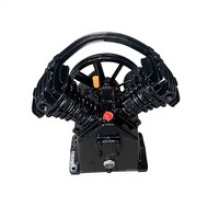 Tête de compresseur d'air Seasummer V2065 3HP, type V, double cylindre, pompe à air à piston, ensemble de pompe nue pour remplacement