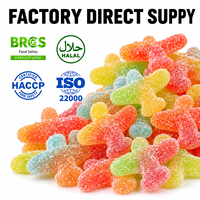 Bonbons Gommeux en Gros, Saveur Fruitée Aigre-Douce, Halal, Personnalisé, OEM, Marque Privée, Producteur, TIK TOK, Vente en Gros