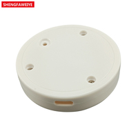 Boîtier de répéteur infrarouge circulaire en plastique ABS personnalisable 60*16,5 mm, contrôleur vocal, instrument électronique, IP54, anti-poussière