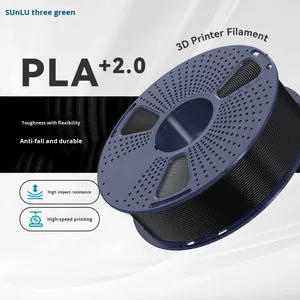 Pour <span class=keywords><strong>Sunlu</strong></span> 3D Impression Filament <span class=keywords><strong>PLA</strong></span> + 2.0 Haute Ténacité Matériau Haute Vitesse pour Tuozhu FDM Imprimantes 3D 1kg 1.75mm Tiges En Plastique - Product Image 6