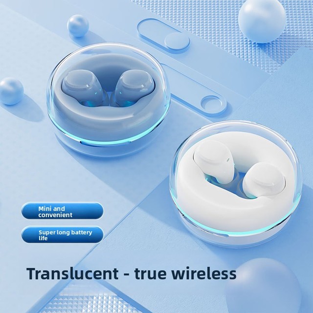 2026 New Mini for 5.0 Earbuds Invisible Wireless In-Ear ANC Life Waterproof Sports HeadphonesWholesale