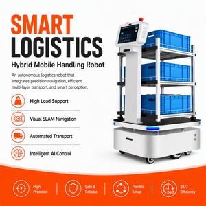 Robot de Servicio Pesado con Navegación SLAM, Robot Móvil Autónomo AMR, Solución de Manejo de Materiales para Almacenes, Fábrica Inteligente, SLAM Láser Auton - Product Image 1