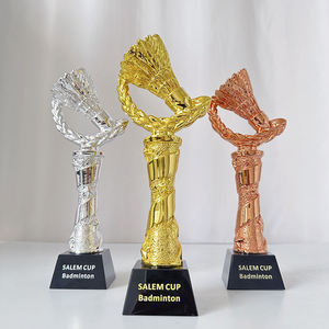 Trofeo Globo Deportivo Personalizado Oro Plata Bronce Resina Deportes Premio Trofeo - Product Image 1