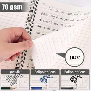 Cuaderno de Negocios Personalizable con Tapa Dura de Cuero, Cuaderno Elegante de Hojas Sueltas con Hebilla Metálica - Product Image 4