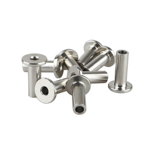 Manchons de protection à bride en acier inoxydable 316 pour câbles de 1/8 pouce, raccords de traverses pour systèmes de balustrades de terrasses - Product Image 1