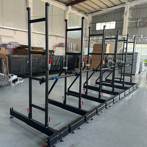 Tùy Chỉnh Cong Có Thể Điều Chỉnh Mặt Đất Hỗ Trợ LED Video Tường Khung Tủ Màn Hình Mặt Đất Hợp Kim Nhôm Giàn Ngăn Xếp Hệ Thống - Product Image 4