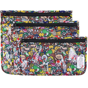 Bán buôn PVC Túi mỹ phẩm không thấm nước rõ ràng trang điểm Pouch Kit với du lịch các tính năng đầy màu sắc nhà vệ sinh lưu trữ nộp hồ sơ sản phẩm - Product Image 2