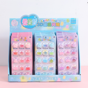 Adesivi Kawaii 3D con Fiori Liquidi e Glitter Fluttuanti, Impermeabili, Stile Floreale Femminile - Product Image 4