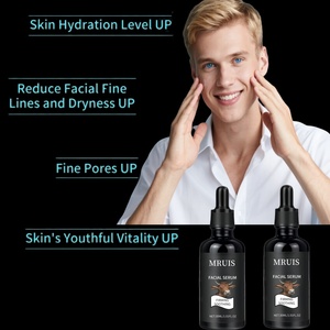 Suero Facial para Hombre Antiarrugas, Antiacné, Iluminador de Nariz, Hidratante, Cuidado de la Piel con Sebo, Blanqueamiento Profundo MRUIS, Ácido Hialurónico - Product Image 1