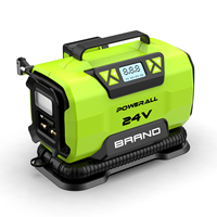 Vente en gros 8366 AC/DC compresseur d'air de voiture mini compresseur d'air portable 9000MAH gonfleur de pneu pompe à air automatique numérique durable