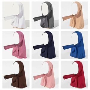 <b>Scarf</b> Head Wrap Lightweight <b>Scarves</b> Women Pashmina Shawls and Wraps for Evening Dresses Solid Color Bonnet Promotional Gift - Product Image 2