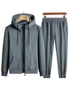 Venta caliente JC Chaquetas y pantalones cálidos de invierno de alta calidad para hombres Sudadera con capucha con pantalones de terciopelo Manta con capucha bordada para niños - Product Image 2