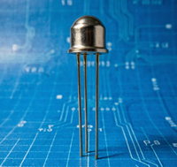 Puce de photodiode InGaAs PIN 1654 nm, haute sensibilité, faible courant noir, pour la détection du méthane