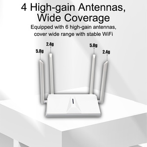 Hot Bán wifi 6 ax1800 lưới openwrt <span class=keywords><strong>Router</strong></span> Gigabit 5G băng tần kép 2.4G 5g 802.11ax 1800Mbps <span class=keywords><strong>Router</strong></span> wifi6 không dây - Product Image 5