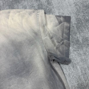 T-Shirt Vintage a Maniche Corte Effetto Vissuto per Uomo, 100% Cotone Lavorato a <span class=keywords><strong>Maglia</strong></span>, Peso Tessuto 300 Grammi, Design Boxy con Stampa <span class=keywords><strong>Ac</strong></span> - Product Image 4