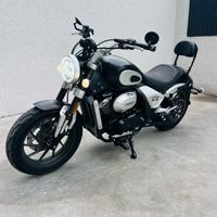 Moto d'occasion Jazz Jet 250, moteur bicylindre en V de 250 cm³, modèle 2024, 5 000 km de kilométrage, tableau de bord LCD, vitesse maximale >80 km/h, fabriquée en Chine