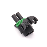 Connecteur automobile série 2.5, faisceau de câblage étanche, connecteur 2 trous, gaine PA66, fiche 12015792