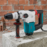 Marteau perforateur rotatif industriel à 3 fonctions, marteau perforateur électrique filaire pour le perçage du béton et de la pierre