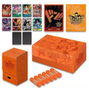 Set commemorativo del terzo anniversario del <span class=keywords><strong>gioco</strong></span> di carte One Piece, include carte esclusive, scatola per carte, contatori di effetti e tappetino da <span class=keywords><strong>gioco</strong></span> - Product Image 4