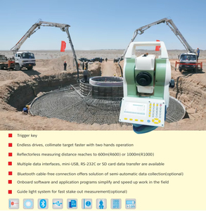 เครื่องวัดมุมแบบ Total Station รุ่น RTS330 ซีรีส์ RTS332R10 คุณภาพสูงระดับมืออาชีพ - Product Image 3