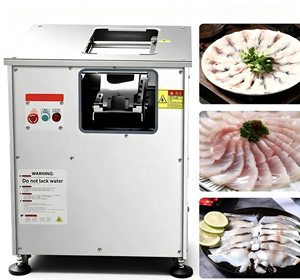 Máquina Automática para Cortar y Filetear Pescado (Bacalao, Anchoa, Trucha, Salmón, Bagre, Tilapia) para Sashimi y Rebanadas - Product Image 3