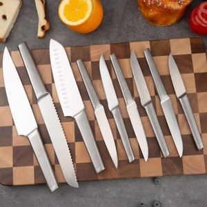 Premium 10 Pieces Stainless Steel Kitchen Chef <b>Knife</b> <b>Set</b> Ultra <b>Sharp</b> Kitchen <b>Knife</b> <b>Set</b> Steak <b>Knife</b> <b>Set</b> with Wooden Block - Product Image 6