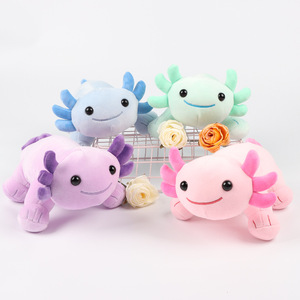 Peluche Axolotl, jouet en peluche Axolotl, coussin en forme d'Axolotl, poupée Axolotl mignonne et douce, cadeau d'anniversaire, décoration pour la maison - Product Image 3