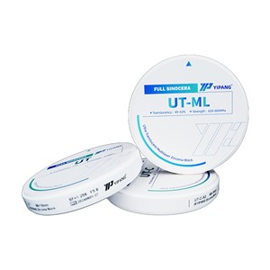 Prezzo diretto di fabbrica UT-ML bianco blocco multistrato pieno arco dentaria <span class=keywords><strong>Zirconia</strong></span> multistrato biforcazione - Product Image 2