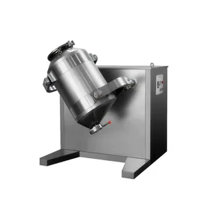 Stainless Steel 3D Rotating Powder Granule Mixer Machine Three Dimensional Mixing Equipment