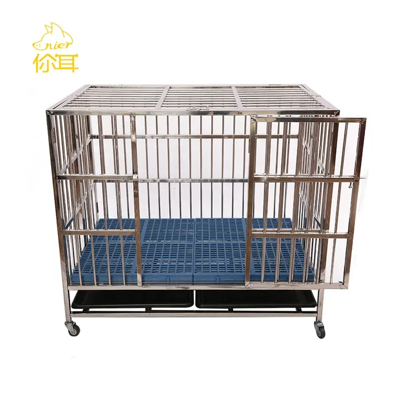Stocked China supplier large outdoor dog kennel/ dog cages, welded tube dog cage / pet crate