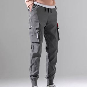 I-0277 Vente en gros de pantalons fins pour hommes, pantalons longs tendance, pantalons cargo, pantalons décontractés multi-poches pour hommes - Product Image 5