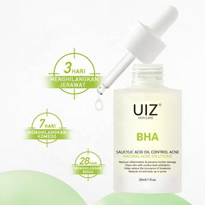 Suero BHA antiacné personalizado de fábrica para el cuidado de la piel <span class=keywords><strong>facial</strong></span>, tratamiento de manchas de acné, reparación, reducción de poros, Control de aceite, sueros faciales de ácido salicílico - Product Image 5