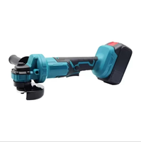 Meuleuse d'angle sans fil professionnelle JRXC 21V avec 2 batteries, moteur sans balais, interrupteur à gâchette, acier inoxydable, 5 pouces (125 mm) pour usage industriel et bricolage