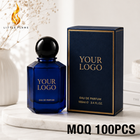 Coffret Cadeau de Parfum Personnalisé LF pour Entreprises – OEM ODM – Vaporisateur Eau de Parfum aux Senteurs Florales, Boisées, Oud et Musc – Logo Personnalisé