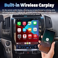 Layar Android OLED 12.1 inci 256GB untuk Land Cruiser 200 LC200 2008-2014 Navigasi GPS Carplay DSP Alat Bantu Mundur Video Mobil