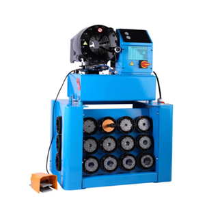 Factory Wholesale HongWang SP60 Blue Hose Crimper Tool Machine 1/4-2.5 Inch <b>Crimping</b> Machine for Hydraulic Hose 1 Year Warranty - Product Image 4