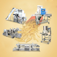 Ligne d'assemblage automatique pour la transformation des frites, ligne de production de frites en acier inoxydable