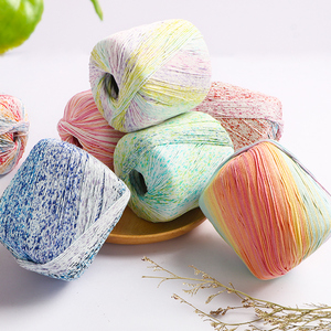 Fil à tricoter en <span class=keywords><strong>coton</strong></span> 100% n°3, dentelle perlée, laine, pour tricoter à la main des vêtements et des poupées, 40g/<span class=keywords><strong>pelote</strong></span> - Product Image 1