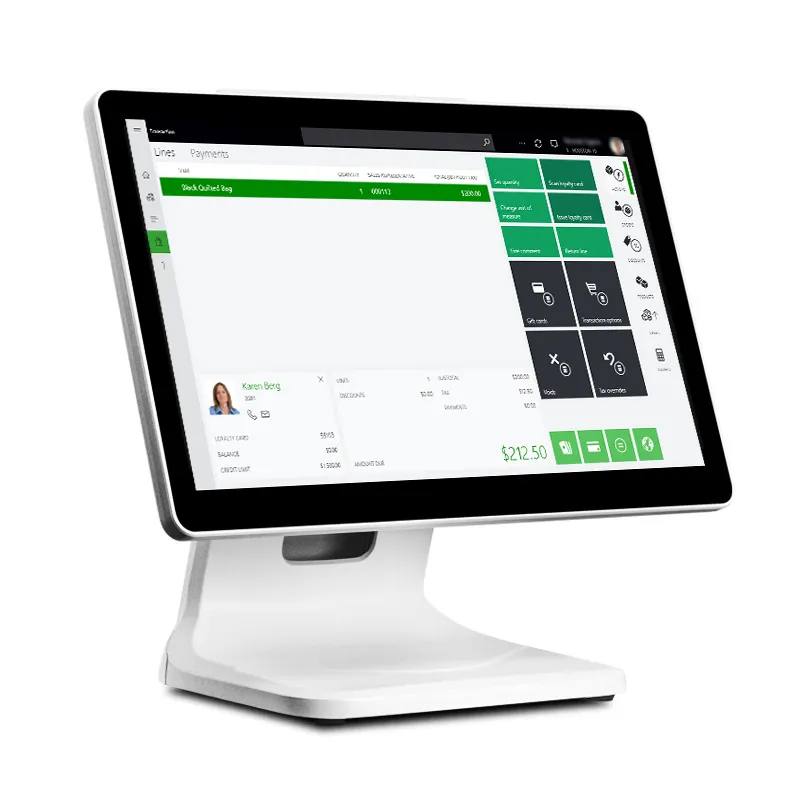 Sistema de terminal pos de alta gama, caja registradora de pantalla dual de windows, precio de compra, fabricantes pos para sistema de máquina