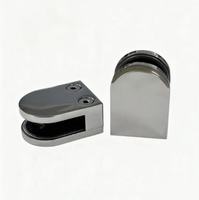 Pince à verre plate en acier inoxydable 304 de haute qualité pour garde-corps de balcon