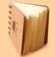 Papier Kraft de haute qualité à bas prix, joli papier kraft à spirale, couverture de papier, pour ordinateur portable, étudiants