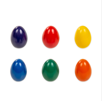 Crayon poignée en métal lavable au doigt, brun, 6 crayon à œufs de pâques, ensemble d'activité artistique, développement des enfants, Crayons amusants et mignons pour enfants