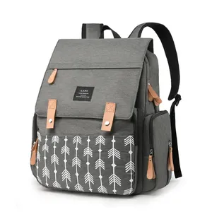 <span class=keywords><strong>Sac</strong></span> à dos pour couches de bébé, <span class=keywords><strong>sac</strong></span> de maternité pour maman, <span class=keywords><strong>sac</strong></span> de voyage imperméable en microfibre et cuir, <span class=keywords><strong>sac</strong></span> de rangement pour les affaires de bébé - Product Image 5