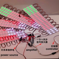 Módulo LED WS2811 12V 3 LED, Resistente al Agua, para Letras de Señalización, Uso de Píxeles LED Inteligentes Digitales RGB SPI, Luz Puntual Direccionable WS1903 2811