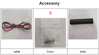 Caméra arrière universelle de haute qualité pour 3e feu de freinage IP69K étanche caméra de recul en verre grand Angle pour camionnettes