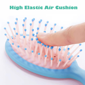 Peine ovalado de nailon, mini peine antiestático para masaje del cuero cabelludo, cepillo para el cabello, herramienta de peinado para el cuidado del cabello en salón - Product Image 2