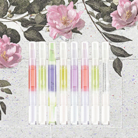Huile pour cuticules en gros, marque privée, certifiée CPSR, hydratante, réparatrice, revitalisante pour les ongles, 15 ml, pour B2B